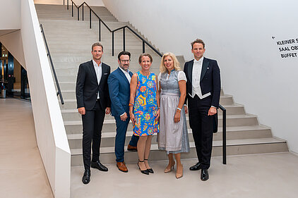 Von links: Thomas Wegscheider, Andreas Leisner, Anna Leisner, Sonja Melzer und Vinzenz Praxmarer