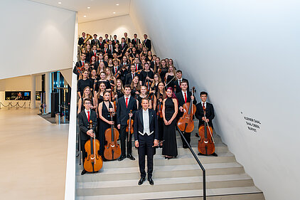 Orchesterakademie Tirol 2025 mit dem Dirigenten Vinzenz Praxmarer