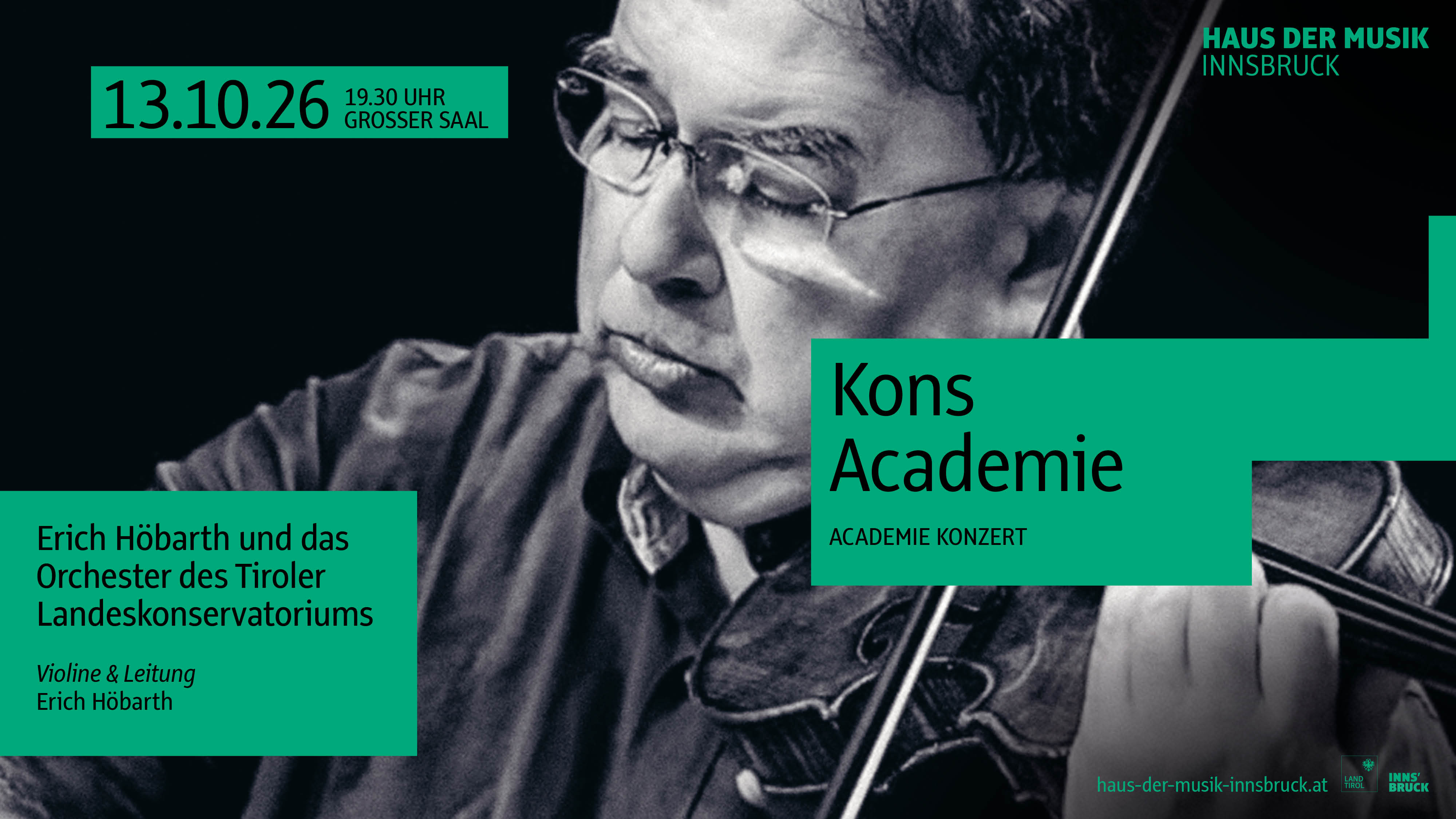 Plakat zum Konzert - alle Infos stehen im Text